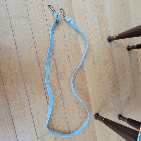 Baby Blue Mini Faux Crocodile Handbag - Picture 10 of 12